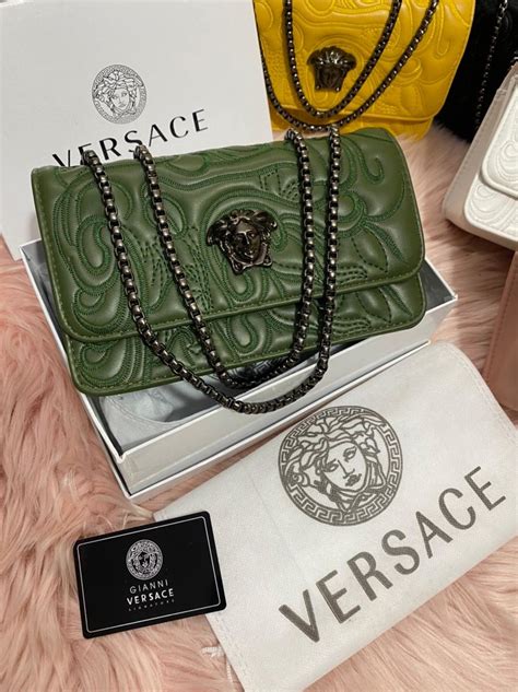 vintage versace handbags|gianni versace shoulder bag.